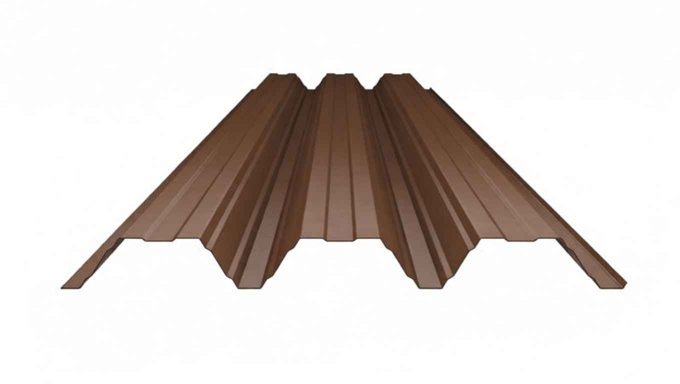 Профнастил Н90-945 0,65 полиэстер RAL8017